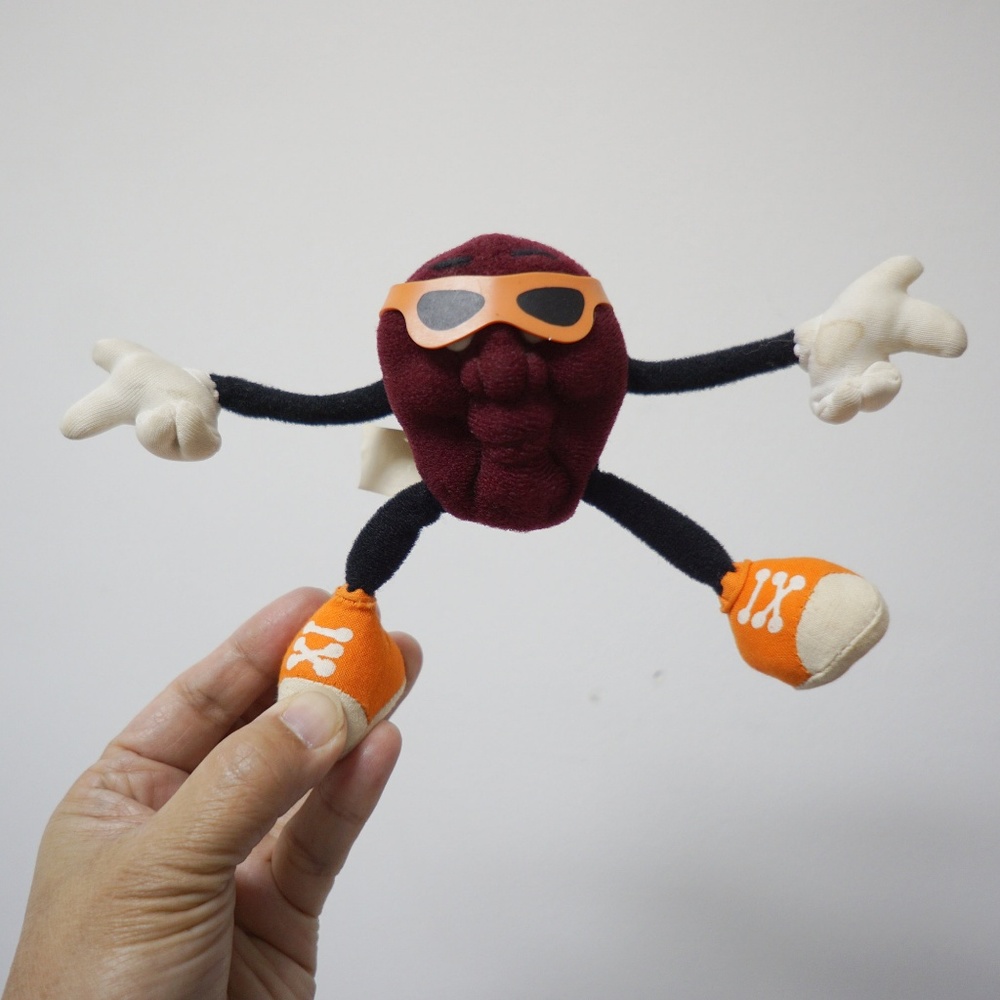 VTG 1988 California Raisins bendable toy